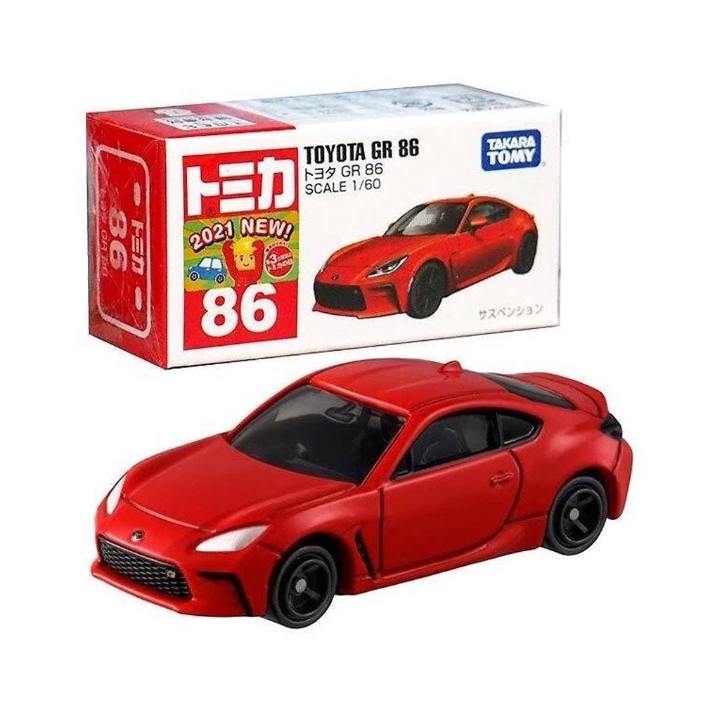 TOMICA NO.86 TOYOTA GR 86 TOMICA NO.86 TOYOTA GR 86